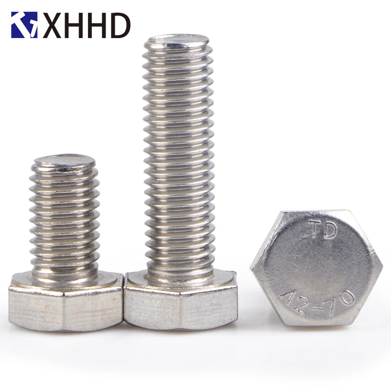M3 M4 M5 DIN933 шестигранный винт наружный Шестигранный Болт крепеж для электрического