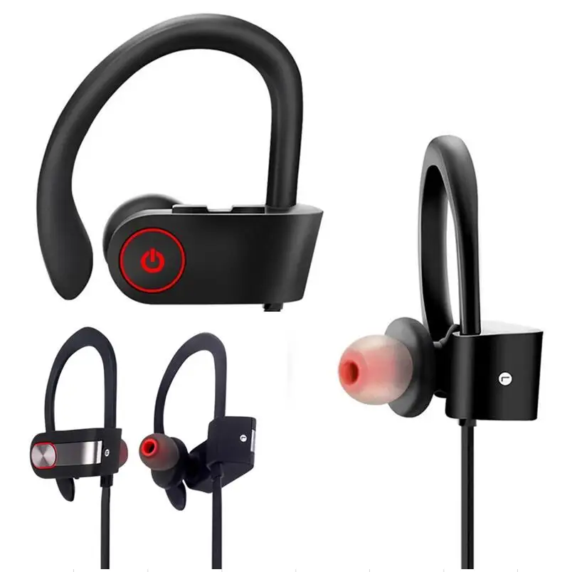 DXVROC Спортивная стерео гарнитура наушники Bluetooth 4 1 вкладыши с шумоподавлением