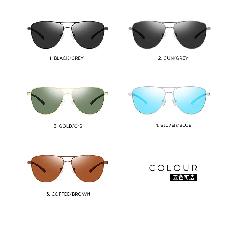 Винтажные Овальные Солнцезащитные очки в металлической оправе мужские для