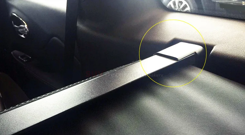 Для Jeep Cherokee авто аксессуары Retear выдвижной БАГАЖНИК Грузовой Крышка Чемодан козырек щит черный
