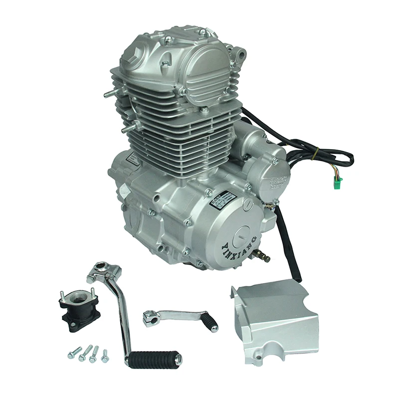 Кроссовый питбайк CB150 двигатель с воздушным охлаждением подходит для YinXiang CB 150cc двигатели с воздушным охлаждением двигатель Байк мотоцикл 2FDJ-018