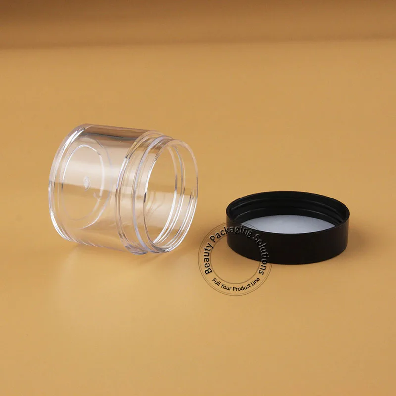 30 шт./лот пластиковая банка для крема г PS женский косметический контейнер 1 унция