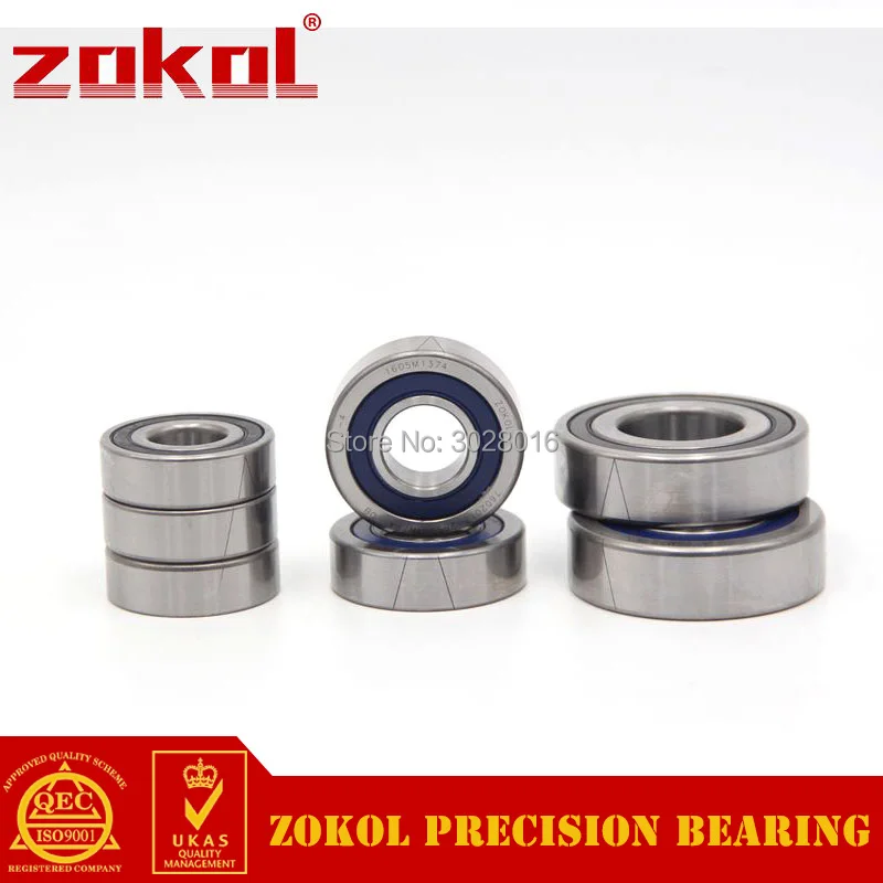 Подшипник zokol 7602017 TN 2RS P4 DB C 760203 2RSDB осевой угловой контактный шариковый подшипник
