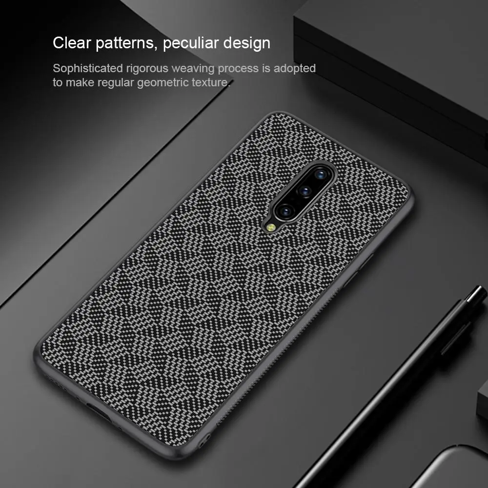Для OnePlus 7 Pro 7 чехол Nillkin из синтетического волокна жесткий чехол для телефона для OnePlus 7 7 Pro Nilkin чехол