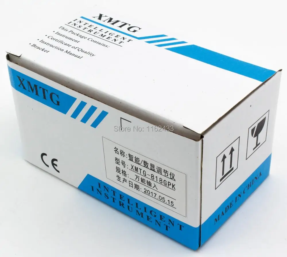 XMTG-8 RS485 modbus интерфейс рампы замочить цифровой контроллер температуры реле SSR 0-22mA SCR выход