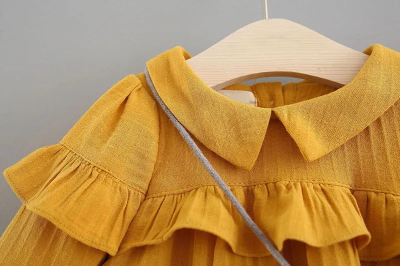 Kid Baby Girls Party Dress Cake Ruffled Tutu Bubble Little Holiday Dresses Princess Costume Summer Children Clothes | Детская одежда и