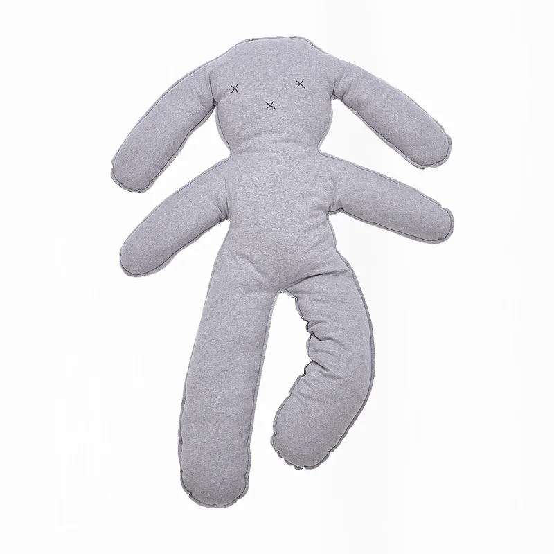 Большой 150 см большой плюшевый Игрушечный Кролик Дети Спящая мягкая задняя