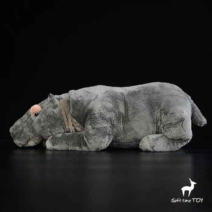 Африканская большая искусственная плюшевая игрушка Супермягкие хиппоты куклы
