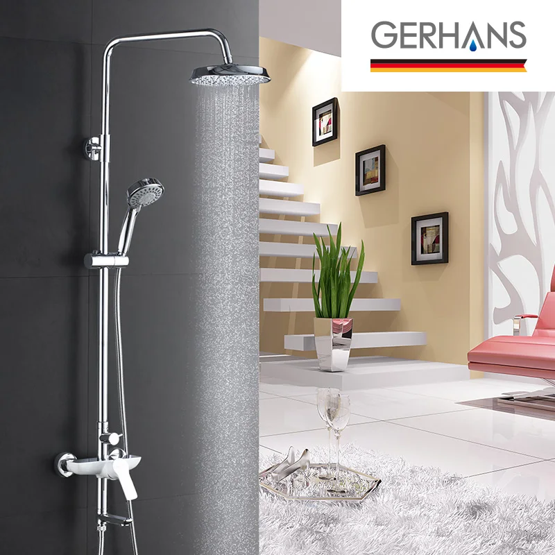 GERHANS Irismart смеситель для душа Современный Смеситель ванной комнаты Большая