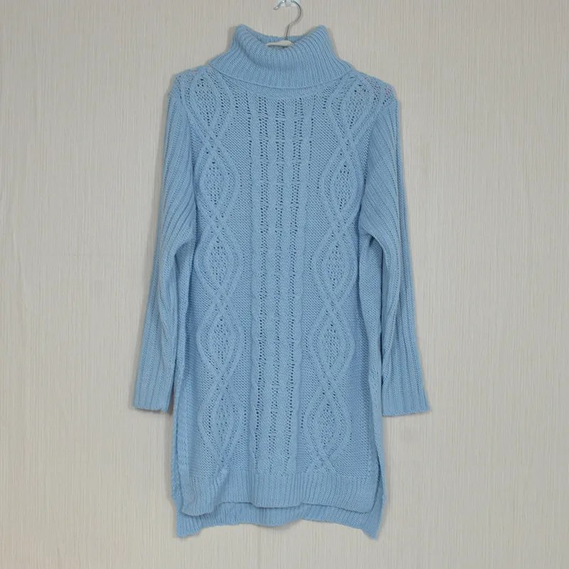 Женское платье свитер с рисунком черепахи Модные свободные длинные свитера