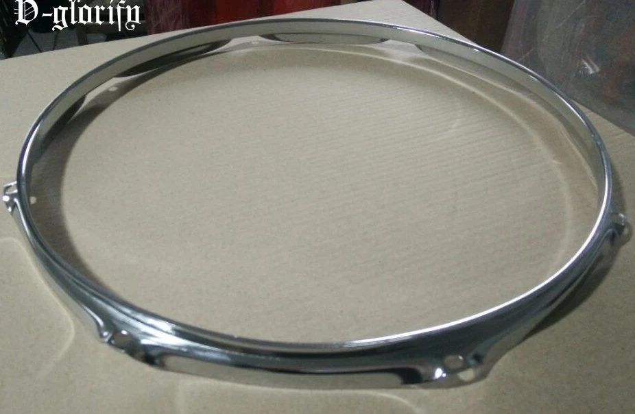 Китай заводского изготовления 1 шт 8 дюймов 5 отверстий серебро Сталь барабан обод