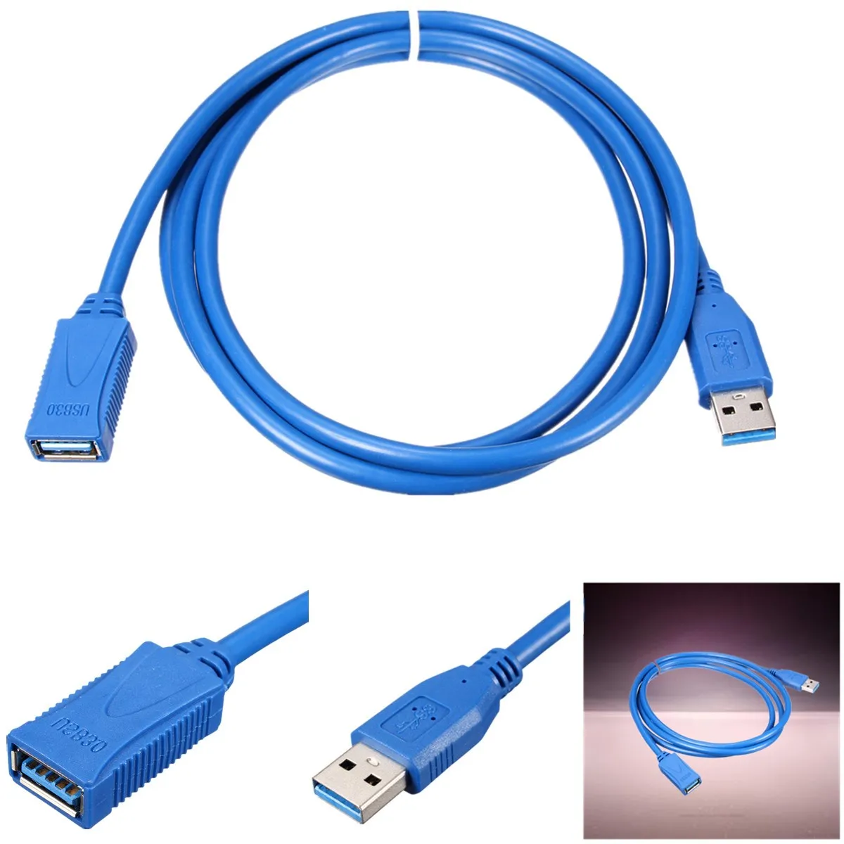 LEORY 1 м USB 3 0 A кабель-удлинитель для мужчин и женщин m/F удлинитель передачи данных