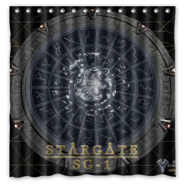 Водонепроницаемая занавеска для душа с крючком 71 х71 дюйма | Дом и сад