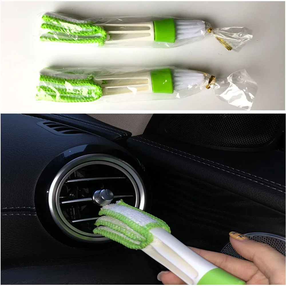Car Multifunction Cleaning Brush For Mitsubishi ASX Outlander Lancer Colt Evolution Pajero Eclipse Cross Grandis Zinger | Автомобили и