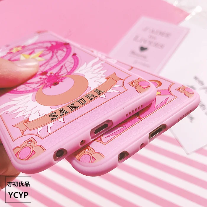 Розовый чехол Sakura для huawei P20 /P20pro из ТПУ и переднее закаленное стекло nova2s/ nova 3e /honor