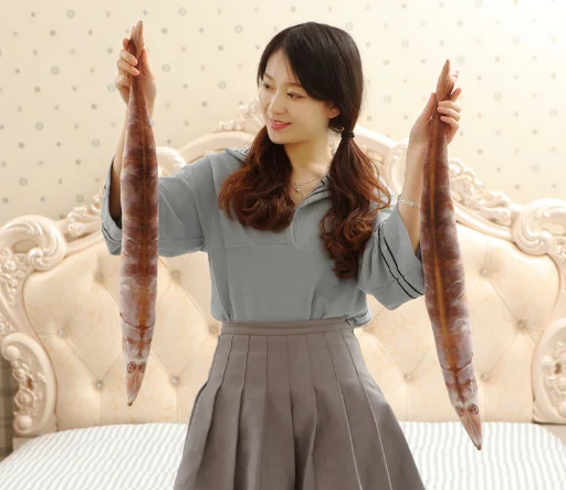 Plush toy 50cm food plush simulation saury pillow creative trace fleet flock mother salted fish PP Cotton | Игрушки и хобби