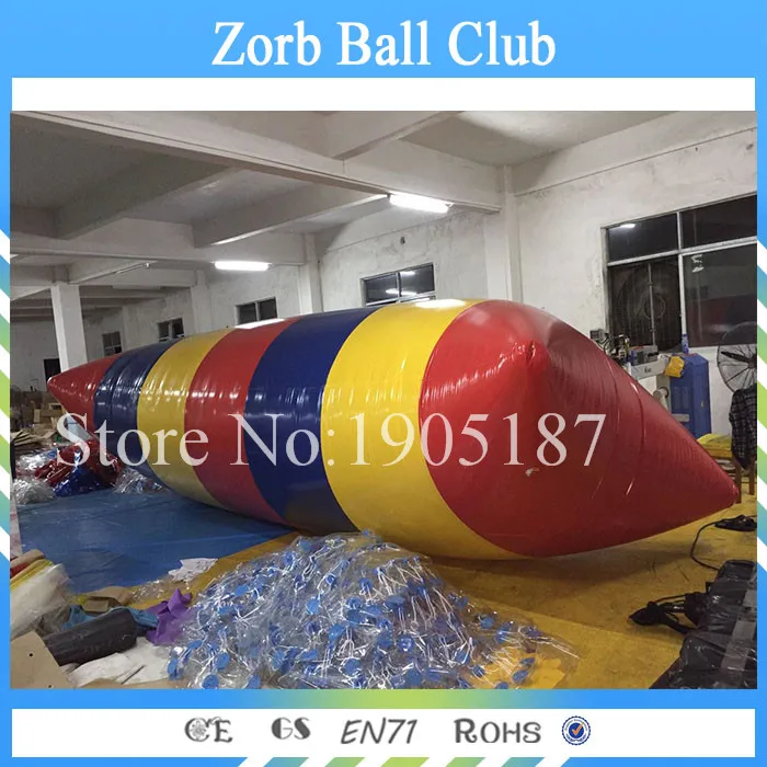 Бесплатная доставка надувной Водяной насос 5x2 м надувная водяная игра прыжок