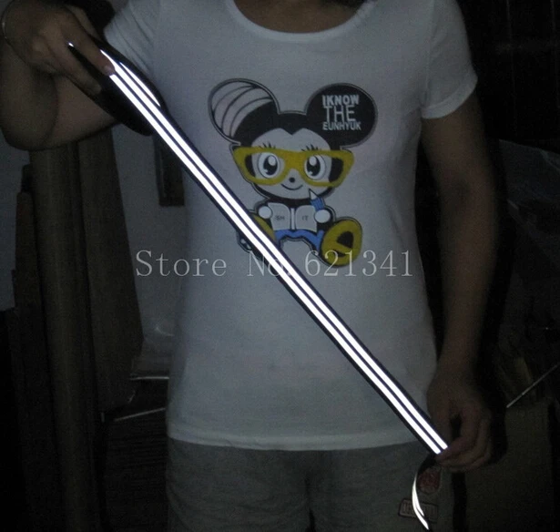 20 мм * 5 Ширина отражающая тканевая лента полоса окантовка свадебное украшение со