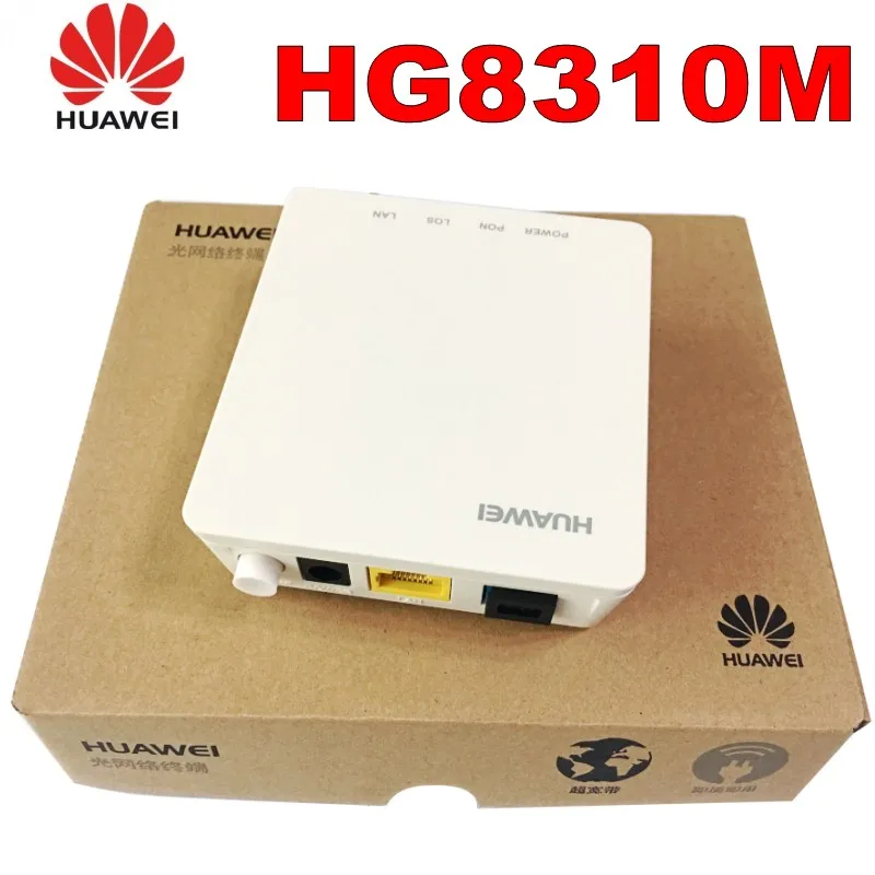 Партия 100 шт. 100% HUAWEI HG8310M 1GE ONU ONT с одним портом Lan применим к режимам FTTH|Модемы| |