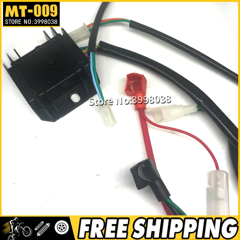 Zongshen Loncin LIFAN 150cc 200cc 250cc ATV GY6 150cc 200cc Quad электрик штук Fil кабель CDI Bobine Dallumage Compter Redre