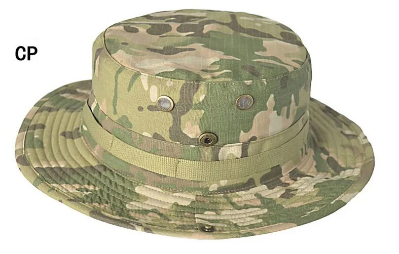 SINAIRSOFT Тактические страйкбол Снайпер камуфляж Boonie шапки Непальские кепки Militares армии мужские американские военные аксессуары Пешие прогулки - Цвет: MC