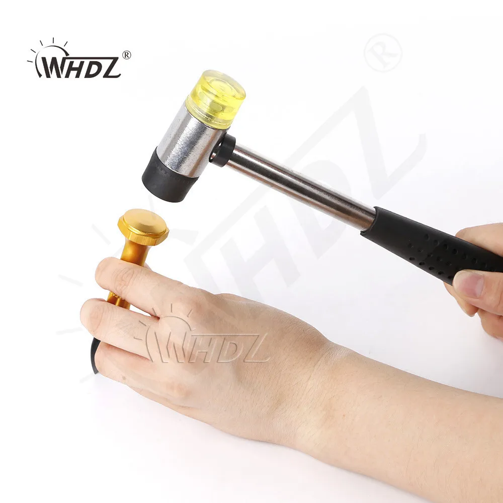 

WHDZ Hammers 24.5 cm Household Hand Tools Domestic Multifunctional Double Face Rubber Hammer Knock Down Tools