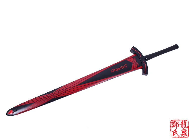 For Fate/Stay Night Saber Lily 45&quot Real Carbon Steel Cosplay Prop Swords With Wooden Scabbard Excalibur Sword New Brand | Дом и сад