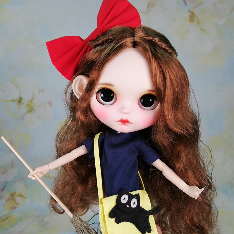 Ледяной DBS Blyth кукольные 1/6 шарнирное тело ручная роспись матовая лицевая сторона