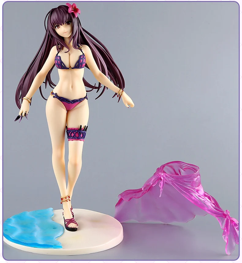 Японская аниме игра игрушечные игровые наборы Fate/Grand Order Assassin Scathach Sexy 1/7