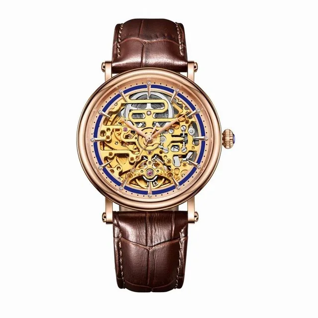 Часы Reef Tiger Artist Series RGA1917 мужские деловые винтажные с циферблатом автоматические