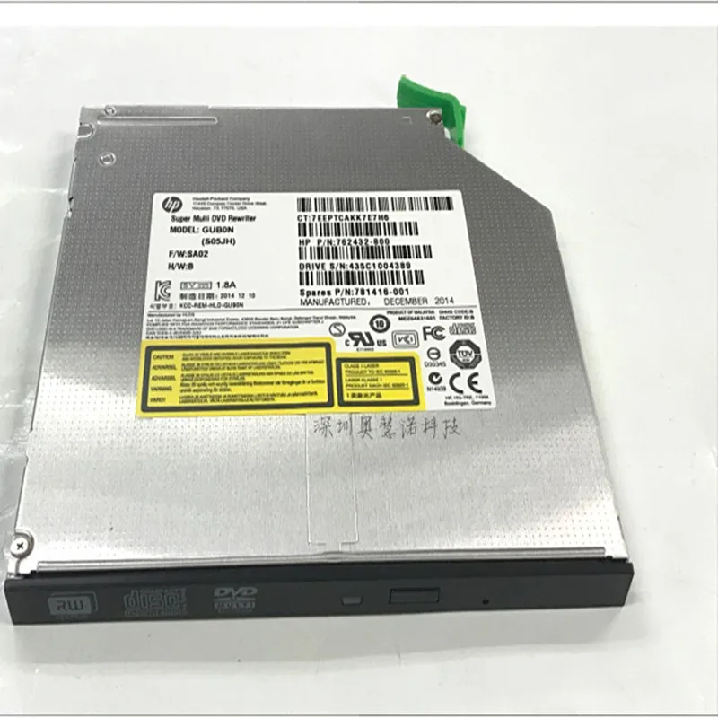 Новый оригинальный 9 5 мм ультра тонкий DVDRW для HP рабочей станции оптический