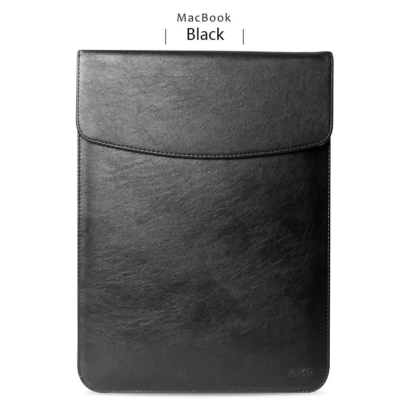 Мягкий Ультратонкий чехол из искусственной кожи для ноутбука Macbook Air Pro Retina 11 12 13 15