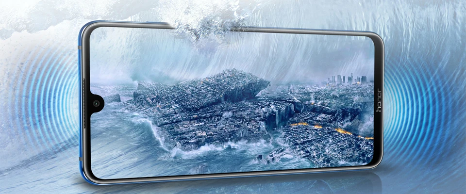 Honor 8X Max 7,12 дюйма Мобильный телефон Android 8,1 16 МП Восьмиядерный экран отпечатков пальцев ID 4900 мАч батарея смартфон