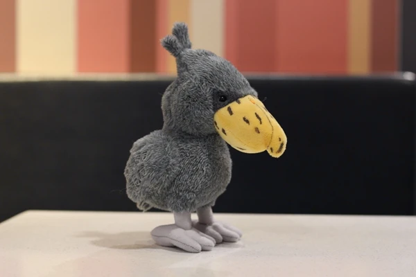 Милая Реалистичная Набивная игрушка Shoebill 18 см настоящая как КИТ голова аист