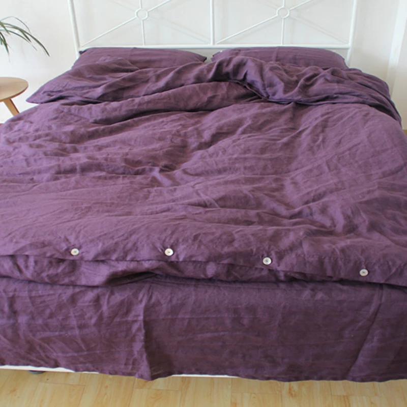 Комплект постельного белья из чистого французского льняного 4 шт.|sheet set|bedding setbedding