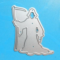 yinise punch grim reaper metal cutting dies for scrapbooking stencils diy album cards decoration embossing craft die cuts mold