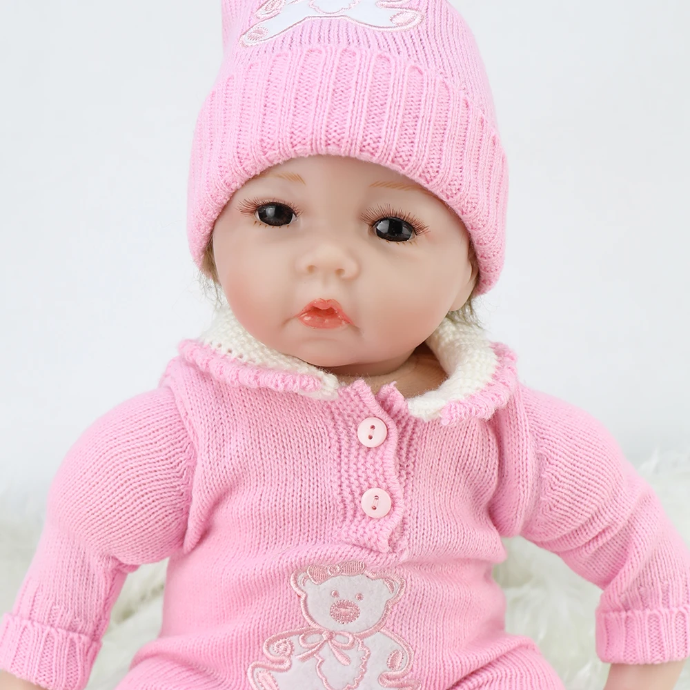 Кукла реборн 55 см мягкие силиконовые куклы для девочек bebek reborn munecas ребенок