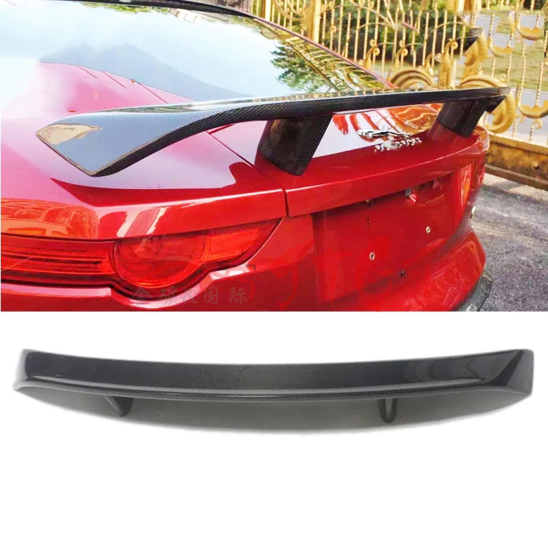 Новый внешний задний спойлер из углеродного волокна Багажник крыло для губ