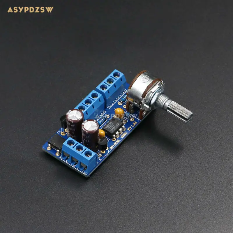 P7 мини предусилитель готовой платы СИЦ 4580D op-amp низкий уровень шума 4 раза усиления получить переменного тока 12V-0V-12V
