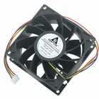 Gdstime 1 шт DC 24V PC чехол для радиатора процессора 92x92 мм двойной шариковый подшипник бесщеточный вентилятор компьютерного охлаждения 90 мм x 38 мм 4 Pin 9 см 9238