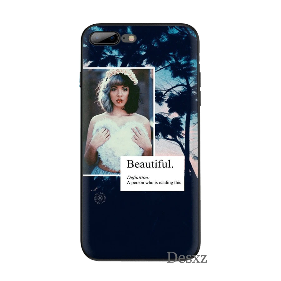 Черный мягкий ТПУ чехол Melanie Martinez Cry Baby для iPhone 11 Pro 5 5S SE 6 6s 7 8 Plus X XS XR Max