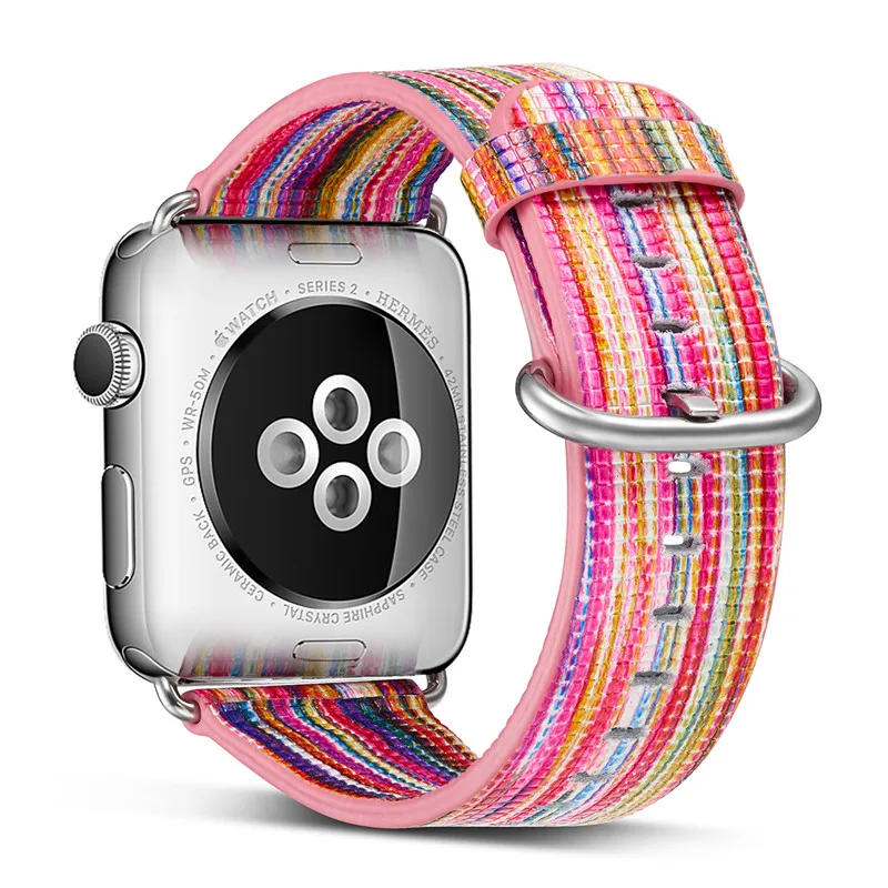 Ремешок для часов из натуральной кожи Apple Watch цветной кожаный ремешок VIOTOO 4
