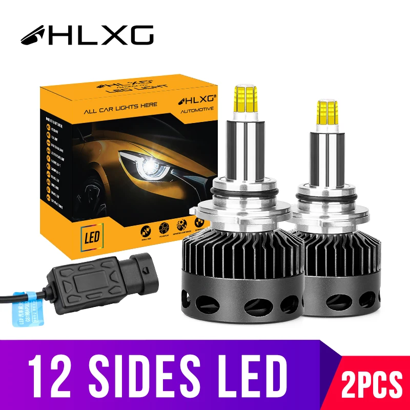 Мини 3D H1 H7 светодиодный 360 градусов H8 H11 HB3 9005 HB4 9006 12 Сторон светодиодный фары 18000LM 6500 K Противотуманные огни высокой ближнего и дальнего света DRL для автомобилей