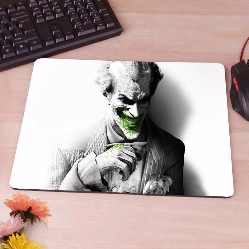 Batman Arkham City, Joker, Heath Ledger игровая мышь для геймера Mause коврик для мыши резиновый Нескользящий Резиновый Коврик