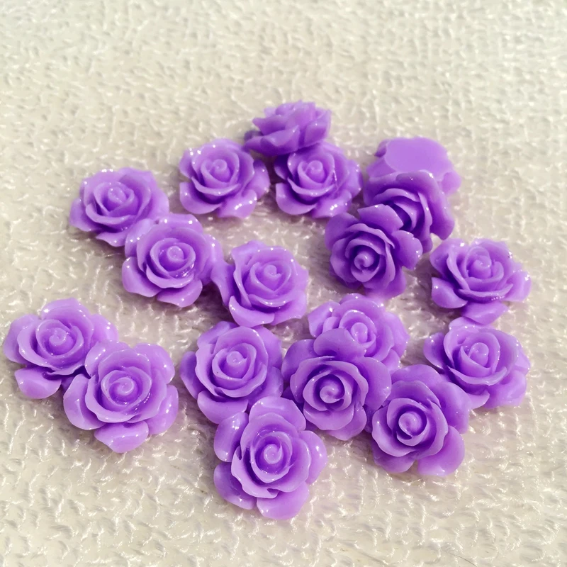 DIY 30 шт. 15 мм Flowe стразы аппликация с камнями и кристаллы Flatback для свадебного