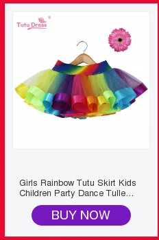 Girls Skirts Princess Tutu Skirt Rainbow Bow Headwear Party Dance Ballet Costume Toddler Kids Baby Girls Clothes Mini Pettiskirt