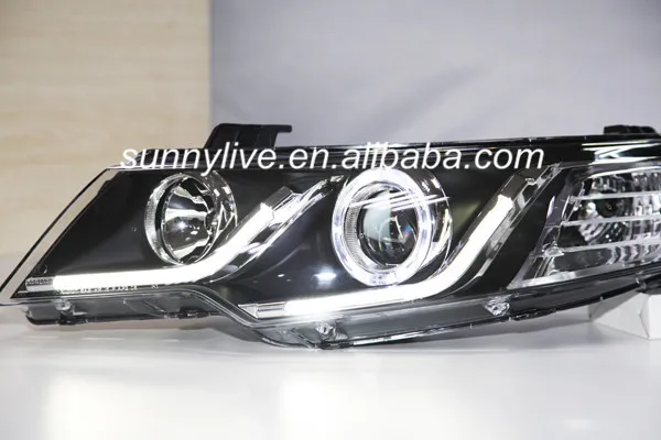 Для KIA Forte Cerato Светодиодная лента ангельские глазки фара 2009-2012 год LDV2