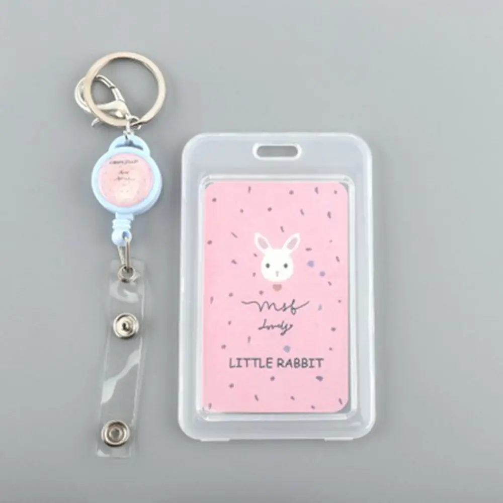 Выдвижной Держатель для карт с милым мультяшным единорогом держатель школьные и