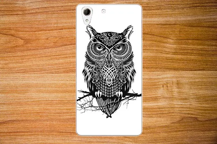 Милые Цветной животного Окрашенные чехол для HTC Desire 728 Оригинал Стиль Best качество