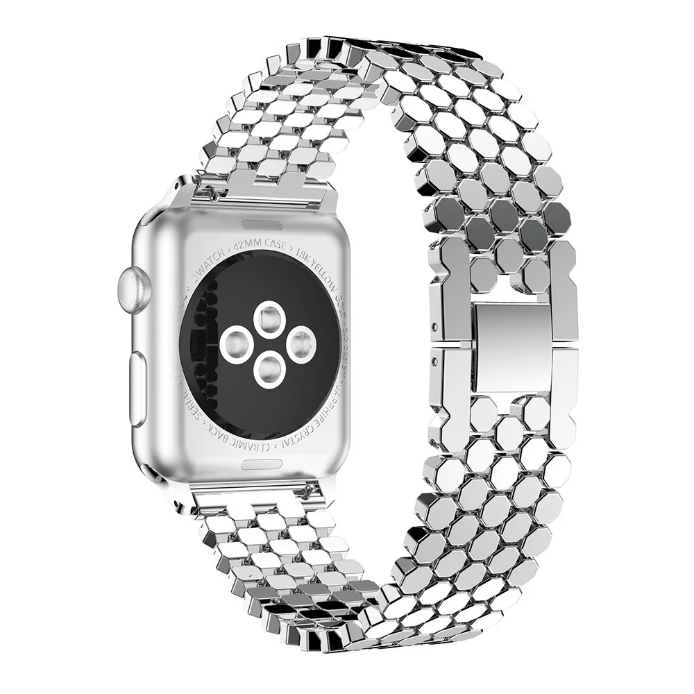 Ремешок для Apple Watch сменный Браслет из нержавеющей стали Iwatch Series 4 3 2 1 40 мм 44 42 38 |